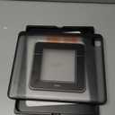 TORRAS for iPad Pro 13 inch Case 2025 M5 & 2024 M4, Ultra Stable Stand, Multiple Adjustable Viewing Angles, Slim Protective Kickstand Cover, Translucent iPad Pro 13 Case with Pencil Holder, Black