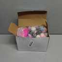 NAWITDA 36 Pack Easter Eggs Fillers with Mini Bunny Plush, Easter Eggs Filled with Toys Inside for Kids, Mini Stuffed Bunny Animals, Easter Basket Stuffers Easter Hunts Party Favors