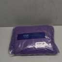 Duvet Cover Queen Size - Extra Soft Queen Size Duvet Cover - Lightweight & Breathable - Easy Care and Fade Free with Zipper Closures and Ties - 90" x 90" Inches - (Purple) Comforter Not Included