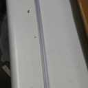 Frameless Shower Door Bottom Seal Shower Sweep with Drip Rail for 1/4" Glass,36" Long, Vinyl, Clear