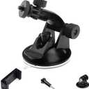 Car Suction Cup Windshield Mount Holder Bracket for Gopro Hero / SJCAM Insta360 DJI Osmo Sony Xiaoyi Action Camera/ iPhone 14 13 12 11 Pro Max X XS / Samsung Nokia LG Sony Cellphone