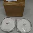 Gallon Fermentation Weight, 3.75inch Large Glass Fermenting Weight for Gallon Jar, Pack of 2