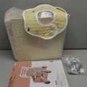 ROBOTIME Wooden Baby Walker, Baby Push Walker, Baby Activity Center Toys - Toddler Walking Activity Center Push Toys with Safety Brake, Baby Walker for Motor Skills (Rattan Doll Walker)