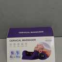 Neck Massager with Heat, Neck Massager Pillow with 3 Modes & Heat, 3-in-1 Wireless Electric Shoulder Massage with 2000mAH, Gift for Women Men Christmas (Blue)