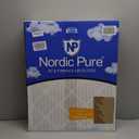 Nordic Pure 16x25x2 (15 1/2 x 24 1/2 x 1 3/4) Pleated MERV 12 Air Filters 3 Pack (15.5" x 24.5" x 1.8")