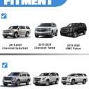 FengYu 330lbs Lockable Roof Rack Cross Bars Compatible with 2015 2016 2017 2018 2019 2020 Chevy Chevrolet Tahoe & Suburban,GMC Yukon&Yukon XL, Cadillac Escalade ESV, Heavy Duty