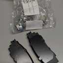 BOSCH BE1879H Blue Ceramic Disc Brake Pad Set w/Hardware - Compatible with Select Lexus ES250, ES350, RX350, RX450h, UX200; Toyota Avalon, C-HR, Camry, Corolla Cross, Prius, RAV4, Venza + More; REAR