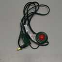 3 Outlet Extension Cord with Hand/Foot Switch and Light Indicator with Safety Twist-Lock, 16/2, 8 Feet Green, UL Listed