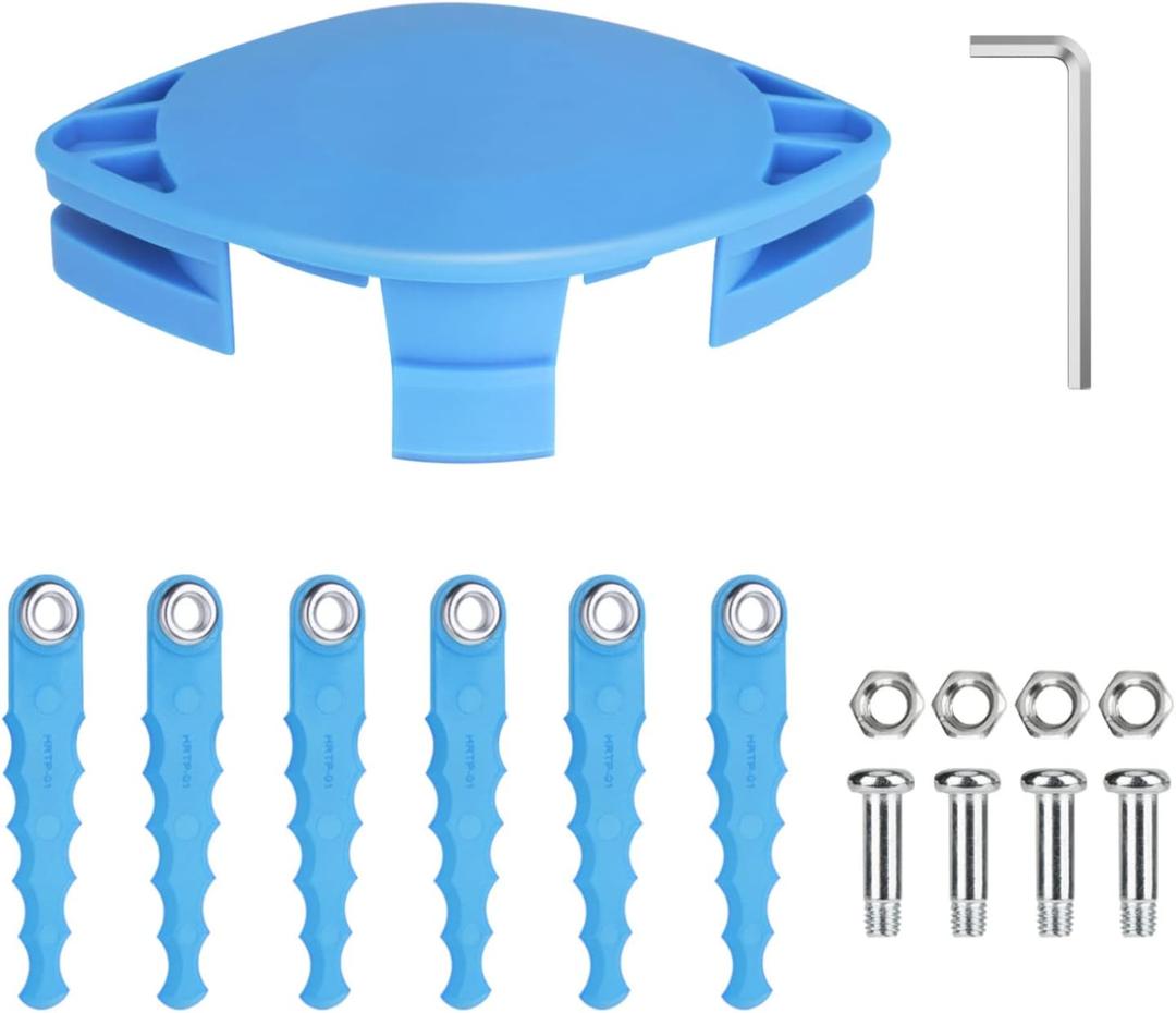 THTEN KST-120X KST2040-06 Trimmer Replacement Blades Head Compatible with Kobalt KST 120x-06 and 40v Cordless String Trimmer 16 Pack (Item 1520463,506892,808667)