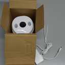 Dental Ultrasonic Retainer Cleaner Machine: 45kHz Dental Cleaning Pod with Digital Timer & 200ML, Deep Cleaning for Dentures, Mouth Guards, Aligners, Night Guards, Braces, Toothbrush Heads & Jewelry (White)