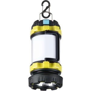 BOBKID 1 Pack Camping Lantern, Outdoor LED Camping Light, Rechargeable Flashlights with 1000LM, 6 Modes, IPX5 Waterproof Portable Emergency Camp Light for Hurricane Survival - Green
