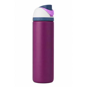 Owala FreeSip Insulated Stainless Steel Water Bottle with Straw for Sports and Travel, BPA-Free Sports Water Bottle, 24 oz