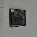 ZEKEE Skull Gothic Chain Wallet Leather Punk Bifold Halloween Goth Accessories Unisex,Black