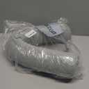 Dot&Dot Twist Memory Foam Travel Pillow for Airplanes - Travel Neck Pillow for Sleeping - Airplane Pillow for Neck Support, Chin, Lumbar and Leg - Adjustable, Bendable Neck Roll Pillow - Gray