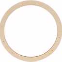 Woodpeckers Large Wreath Frame 13-inch Diameter, Pack of 1 Wood Forms, Rings for Crafts & Door With Lights
