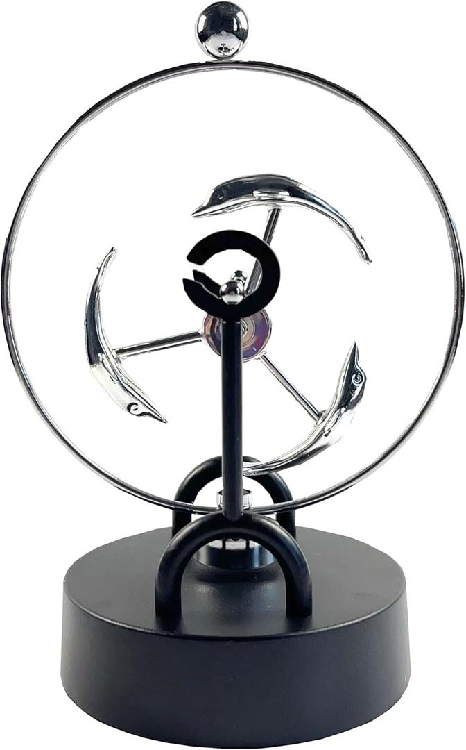 Xnrmevkh Perpetual Motion Kinetic Art Swing Physics Mechanics Balance Physics Desk Home Decor FN27