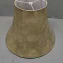 Adesso SH0009 Spider/Harp fitter Faux Leather Softbck Bell Shade