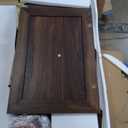 Sauder Select Book Shelf, Bookshelf with Storage, Library Bookcase with Doors and Adjustable Shelves, in Grand Walnut