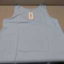 VISLILY Womens-Plus-Size-Summer-Tank-Tops Henley Scoop Neck Camisole Ribbed Sleeveless T Shirts Buttons Up Tunics Tee 2XL