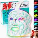 Red Light Therapy for Face, Led Contour Face Mask Light Therapy, 7+1 Color Near-infrared 850 Led Light Mask Portable and Rechargeable, Red Light Therapy At Home and Wireless Led Face Mask[BMask Pro]