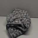 Hahafelt Croblissful 42.5 x 23.8 Inch Dog Kennel Pad Furniture Crate Corner Washable Bed for Large Dogs Deluxe Plush Crate Beds Gray Pet Cage Sleeping Mat Soft Indoor Pet Corner Side Table(Only Mat)