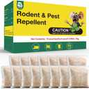 Rodent Mouse Repellent 30 Pouches for Indoor Use, Safe for Family
