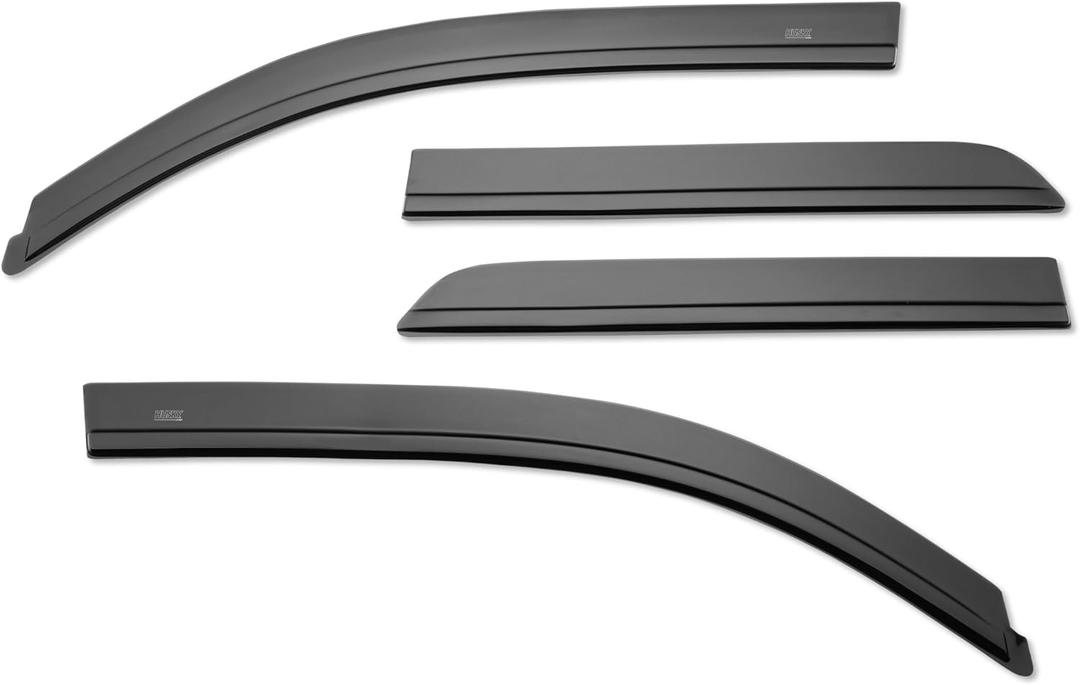 Husky Liners Low Profile Ventvisor Rain Guards | Fits 2022-2025 Acura MDX | Front & Rear, Smoke, 4-pcs. | 2854150