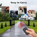 Gate Opener Remote Replacement for GTO Mighty Mule Gate Opener Remote Control FM135 RB741 Single Button 9 DIP Switch of 3 Positions 318MHZ-2 Pack