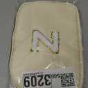 Belt Bag Crossbody Bags for Girls Women - Gifts for 8 9 10 11 12 13 Year Old Girl - Teen Birthday Gifts - Small Waist Packs Trendy Kids Fanny Pack - Initial White Z,Cream Bag