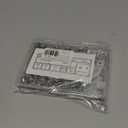 cSeao SAE Hex Nuts Assortment Kit, #2-56#4-40#6-32#8-32#10-32#10-24 1/4"-20 3/8"-16, 304 Stainless Steel Plain Finish A2-70 18-8