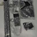 1pcs Adjustable Tabletop Easel Stand for Picture Frames, Picture Easels for Display, Gold Easel, Picture Frame Stand, Adjustable Art Easel.(30inch,Black)