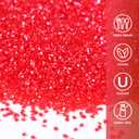 Red Sugar Sprinkles for Cake Decorating, 4.02oz Red Cake Sprinkles Edible for Cupcake Toppers Baking Cookies Ice Cream Chocolate Birthday Party Decorations (EXP 12/19/26)