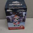 Joiedomi 6 FT Christmas Inflatable Decoration Stacked Snowman with Build-in LEDs Blow Up Inflatables for Xmas Party, Home Indoor Outdoor Christmas Dcor Yard Garden Lawn Winter Holiday Supplies Dcor