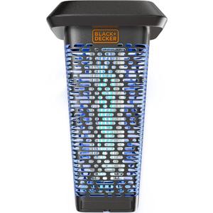 BLACK+DECKER Bug Zapper & Fly Trap-Mosquito Repellent- Gnat Killer Indoor & Outdoor Electric UV Bug Catcher for Insects- 2 Acre Coverage for Home, Deck, Garden, Patio Commercial Strength