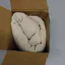 MIULEE Decorative Linen Lumbar Pillow Covers 12x24 Inch Natural Beige Boho FarmhouseNeutral Couch Throw Pillows for Bed Pack of 2 Accent Modern Pillowcase Sofa Livingroom Home Decor