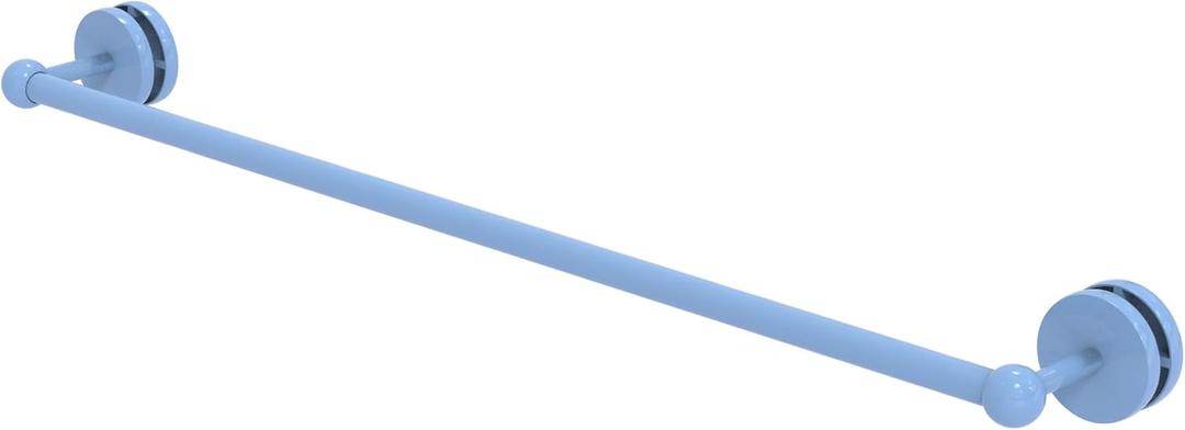 Prestige Skyline Collection Shower Door Towel Bar (30, Flat Troll Blue)