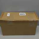 OUSHENG LED Outdoor Christmas Tree Light Show Decorations, Outside Lighted Cone Xmas Decor with Star Toppers for Yard Porch Backyard Patio, 4 Colors, 3ft 4ft 5ft