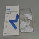 for iPhone 17 Pro Max Case,[3 in 1] with Screen Protector & Camera Lens Protector,Flower Pattern Design,Clear Soft Shockproof Floral Phone Cover for Women Girls 2025 6.9" (Flower-2/White)