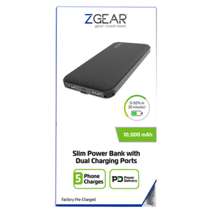 ZGEAR 2000MAH DO W/TYPE C POWER BANK