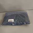 NICETOWN Room Darkening Curtains Blackout 40 inch Curtains for Kitchen, Navy Blue Grommet Solid Window Treatments Sound Reducing for Bedroom, 2 Panels, W37 x L40, 2 Panels