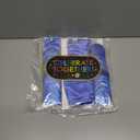 Decor365 Blue Fringe Curtains Blue Party Decorations Blue Circle Garlands Streamers Banner Backdrp for Wedding Graduation Bridal Shower Bachelorette Ramadan Birthday Party Supplies