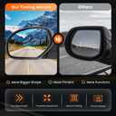 Youxmoto Towing Mirrors fit for Chevy for GMC 2007 2008 2009 2010 2011 2012 2013; Avalanche Silverado Suburban 1500 2500 3500; Sierra Yukon Pickup Truck Mirrors, Heated; Manual Folding