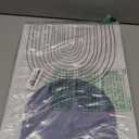 3Pcs Navy Blue Boho Canvas Wall Art Abstract Bohemian Poster Print Geometric Botanical Lines Picture Minimalist Mid-Century Modern Painting Wall Decor for Bathroom Bedroom Office 12x16in Framed (16L" x 12W")