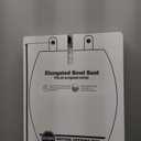 KOHLER 4636-RL-0 Cachet ReadyLatch Elongated Toilet Seat Slow Close, Soft Close Toilet Seat Quiet Lid, Contoured Grip-Tight Bumpers Installation Hardware, Apartment Essentials, White