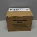 KEILAIMO Solar Fence Lights Outdoor, 12 Pack IP65 Waterproof Fence Lights Solar Powered with Ultra-Bright LED Lens, 9 Color Modes, 12+ Hours Steady Glow for Deck/Backyard/Patio/Pool/Wall - Black