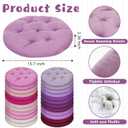 Tinideya 24 Pcs Floor Cushions Classroom, Medium 15.7 Inch, Pink-purple