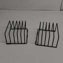 Cutting Board Organizer Rack - 5-Slot Metal Stand for Baking Sheets and Cookie Pans, Space-Saving Cabinet Storage