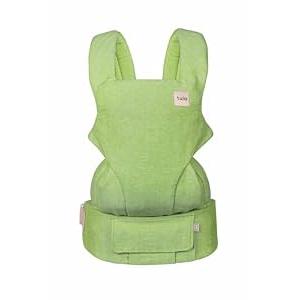 Baby Tula Explore Carriers - Breathable Baby Carrier Newborn to Toddler - Adjustable Toddler Carrier - Multiple Ergonomic Positions Front and Back - Ergonomic Fit for 7-45 lb - Linen, Basil