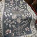 Azadx Runner Rug Washable Kitchen Runners 2'x 10' Runner Rug for Entryway Indoor Floral Soft Non-Slip Carpet Runners for Hallways, Kitchen, Laundry, Bedroom, Bathroom