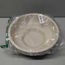 Large Decorative Bowl, Fruit Bowl for Kitchen Counter, Modern Resin Bowl for Home Decor, Key Holder for Entry Table, Sand Beige